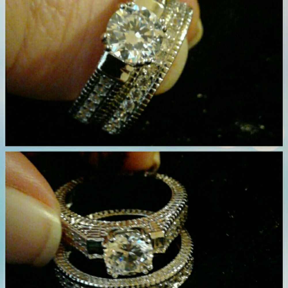 Ladies weddingband set